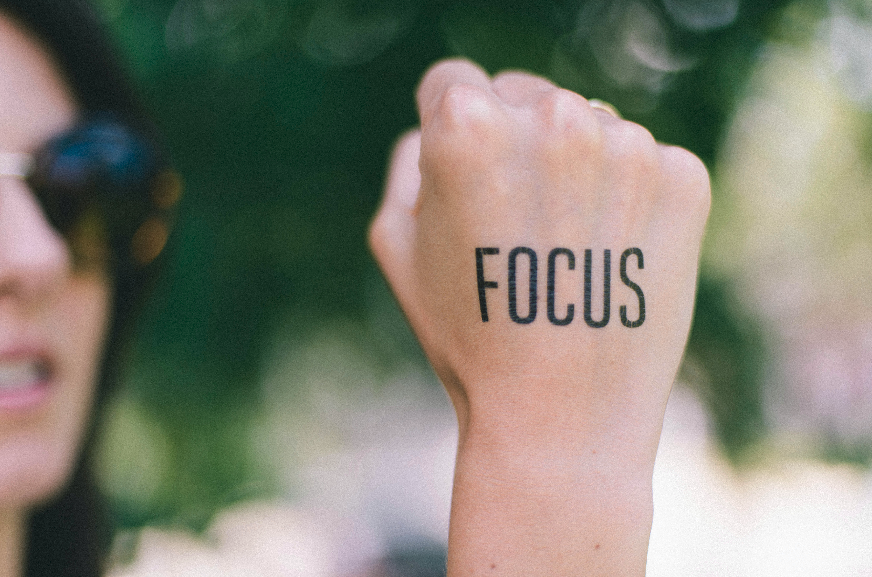 focus on one thing